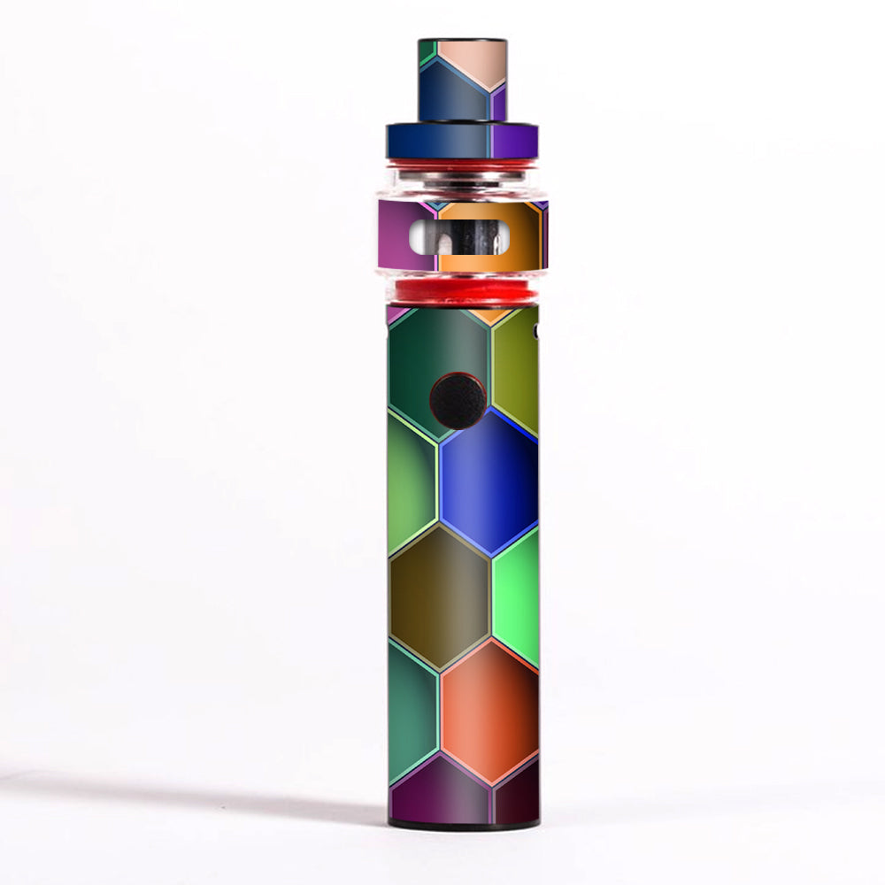  Colorful Octagon Pattern Smok Pen 22 Light Edition Skin