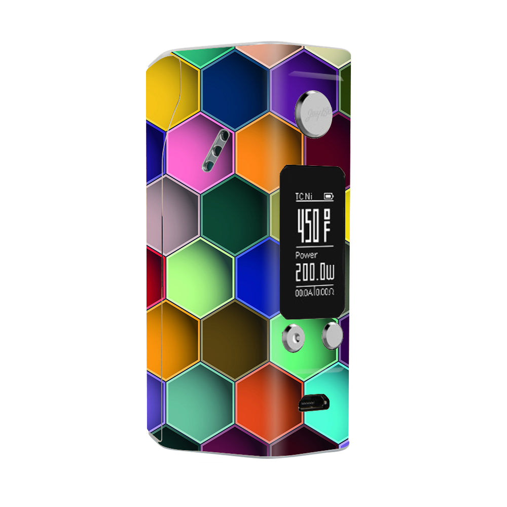  Colorful Octagon Pattern Wismec Reuleaux RX200S Skin