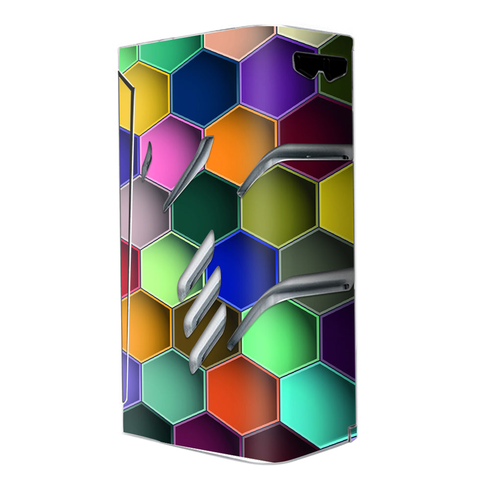  Colorful Octagon Pattern Smok T-Priv Skin