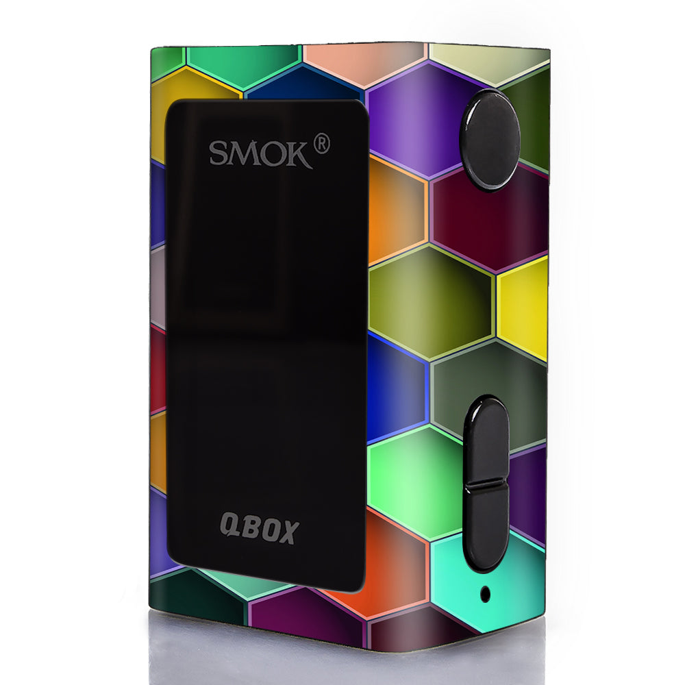  Colorful Octagon Pattern Smok Q-Box Skin