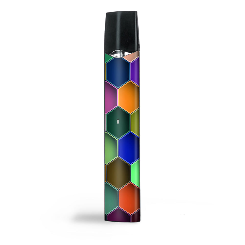  Colorful Octagon Pattern Smok Infinix Ultra Portable Skin
