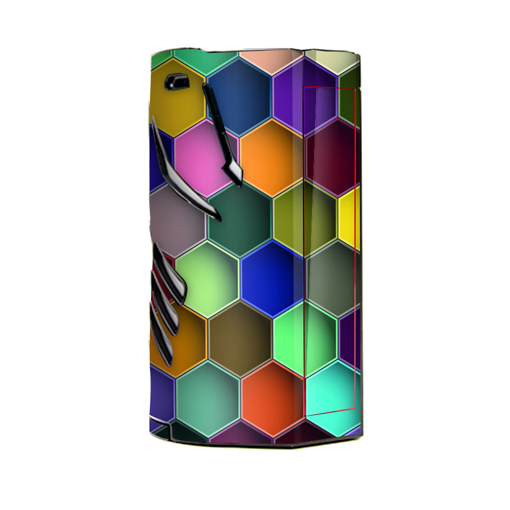  Colorful Octagon Pattern T-Priv 3 Smok Skin
