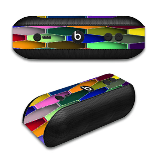  Colorful Octagon Pattern Beats by Dre Pill Plus Skin