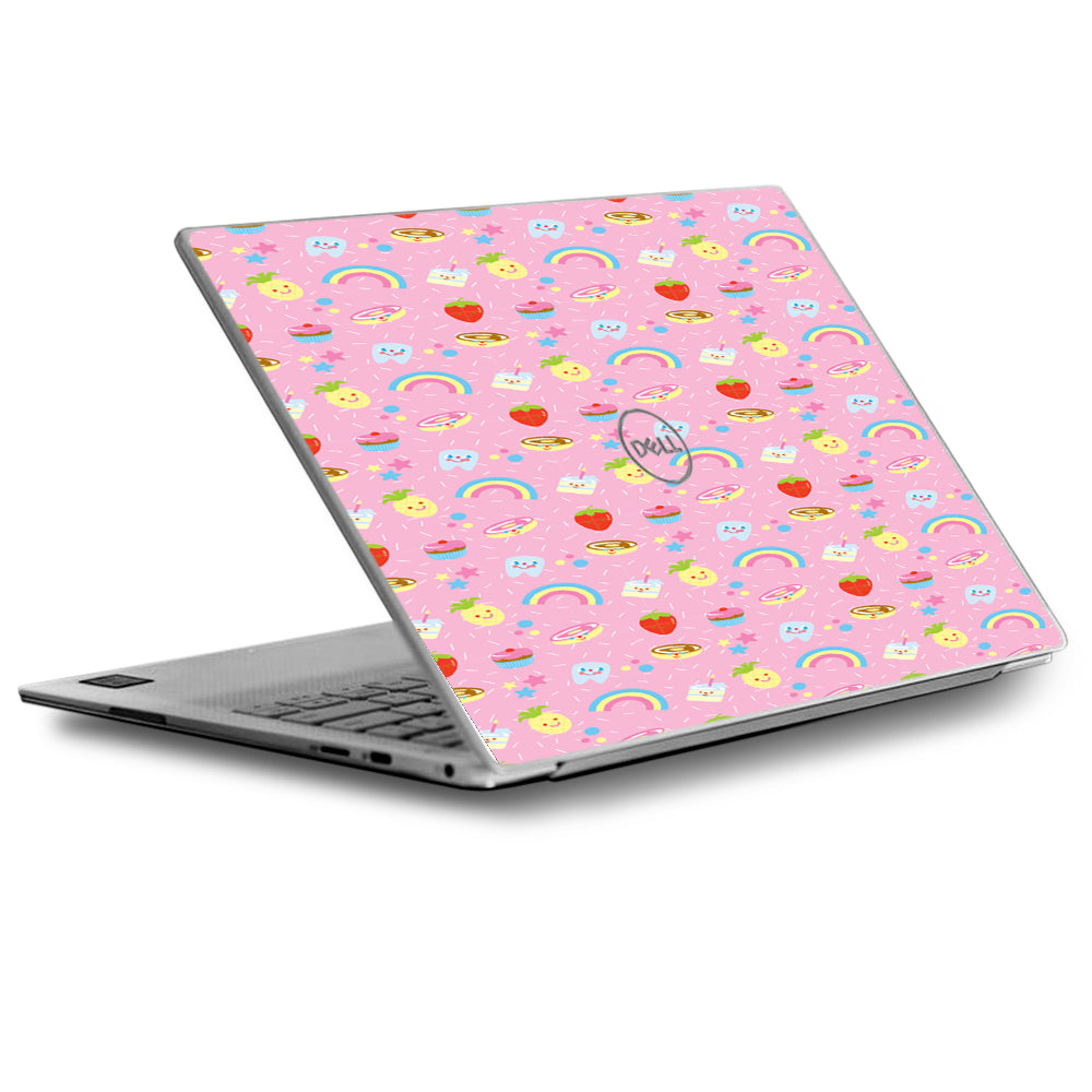  Pink Rainbows Strawberry Dell XPS 13 9370 9360 9350 Skin