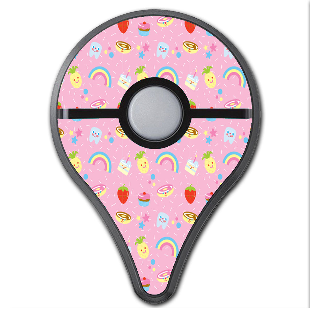  Pink Rainbows Strawberry Pokemon Go Plus Skin