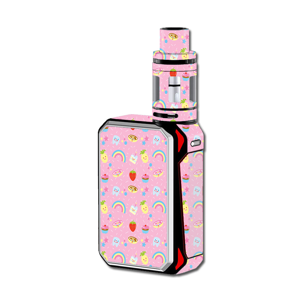 Skins Decals for Smok G-Priv 220W Vape Mod / Pink Rainbows Strawberry itsaskin.com Skins Decals for Smok G-Priv 220W Vape Mod / Pink Rainbows Strawberry itsaskin.com