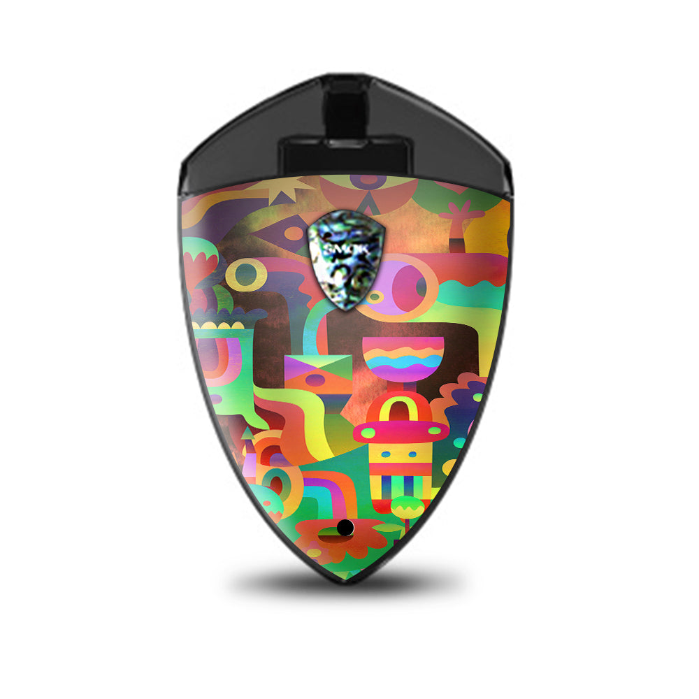  Colorful Cartoon Design Smok Rolo Badge Skin
