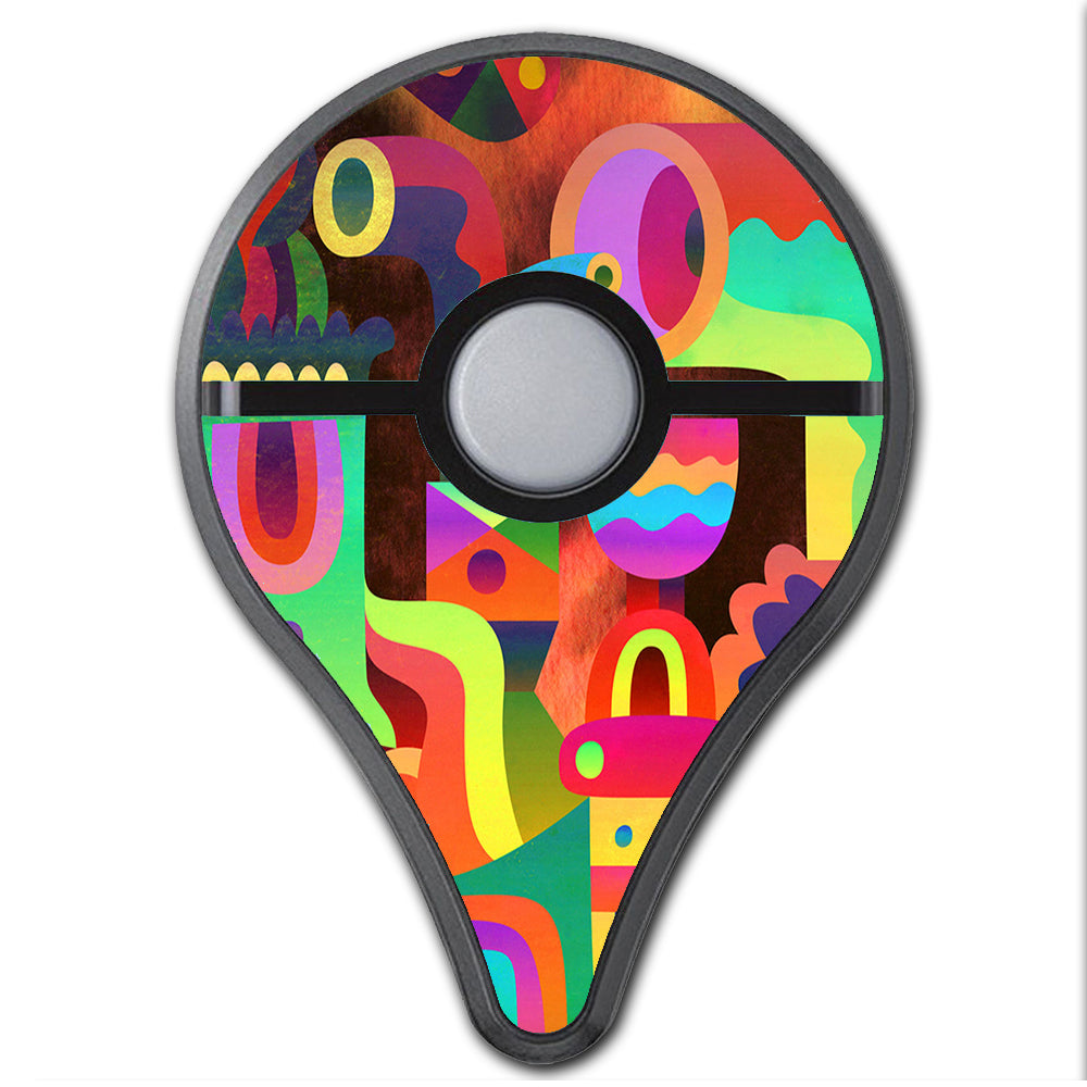  Colorful Cartoon Design Pokemon Go Plus Skin