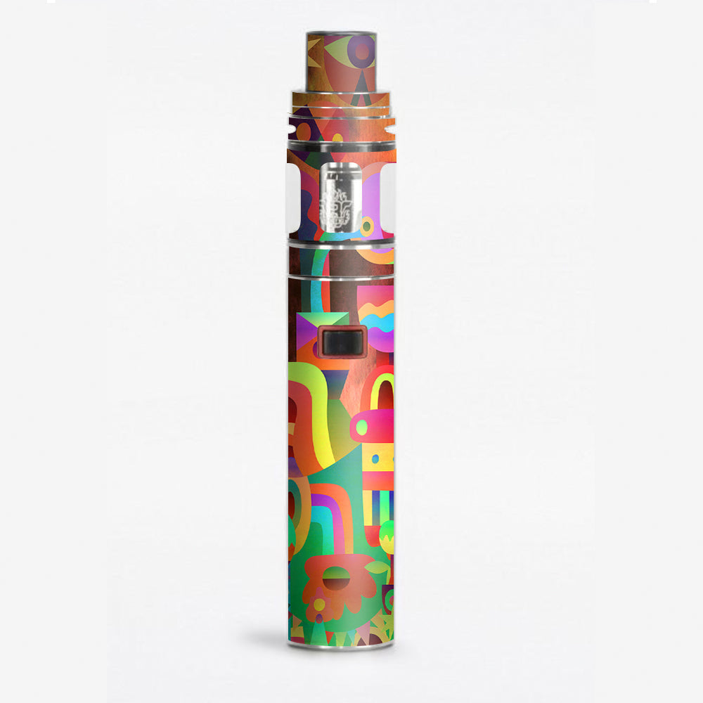 Colorful Cartoon Design Smok Stick X8 Skin