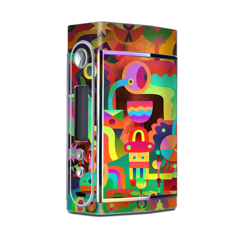  Colorful Cartoon Design Too VooPoo Skin