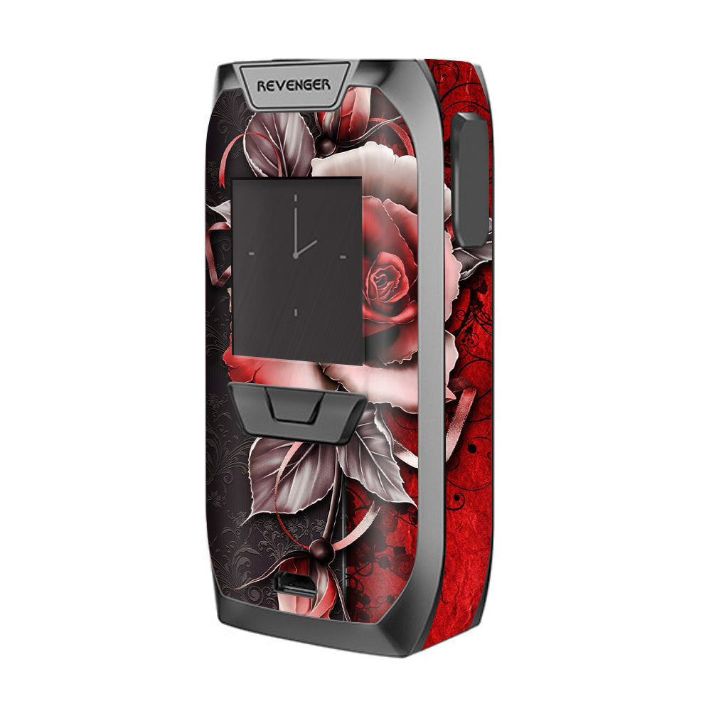  Beautful Rose Design Vaporesso Revenger Skin