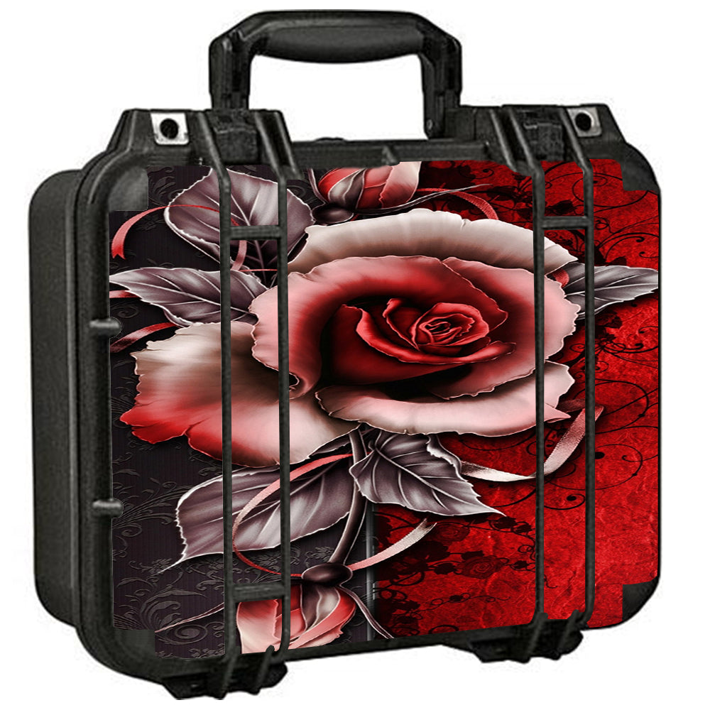  Beautful Rose Design Pelican Case 1400 Skin