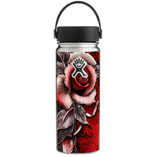  Beautful Rose Design Hydroflask 18oz Wide Mouth Skin