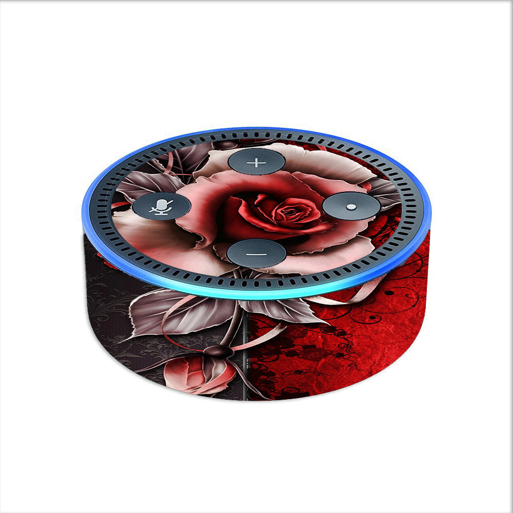  Beautful Rose Design Amazon Echo Dot 2nd Gen Skin