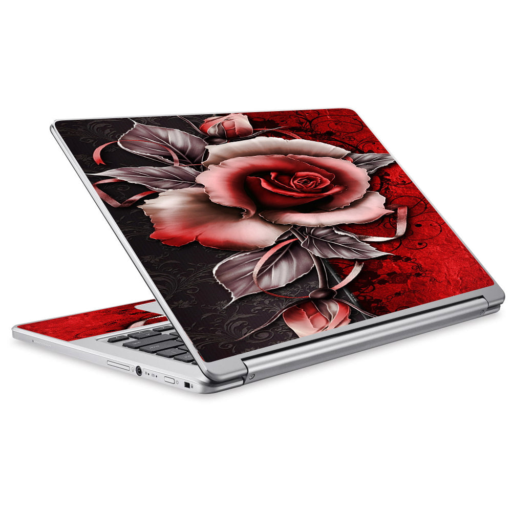  Beautful Rose Design Acer Chromebook R13 Skin