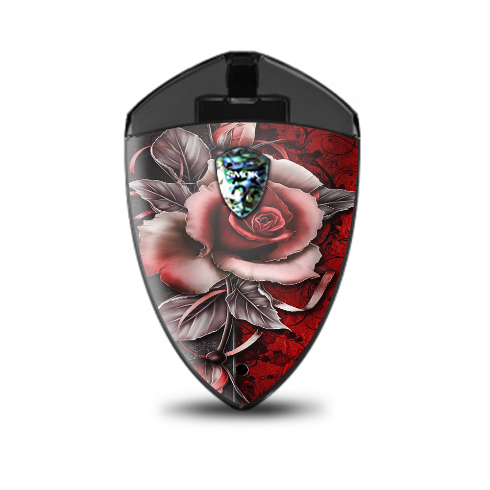  Beautful Rose Design Smok Rolo Badge Skin