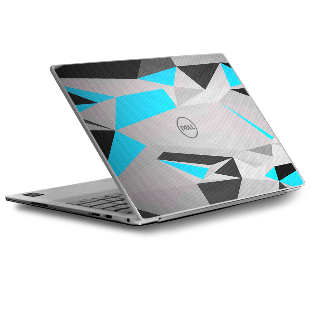  Baby Blue Grey Glass Design Dell XPS 13 9370 9360 9350 Skin