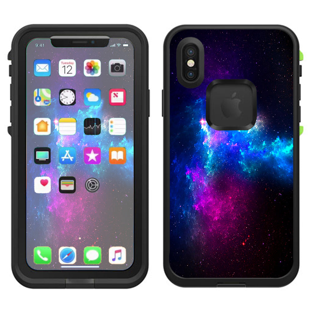  Galaxy Space Gasses  Lifeproof Fre Case iPhone X Skin