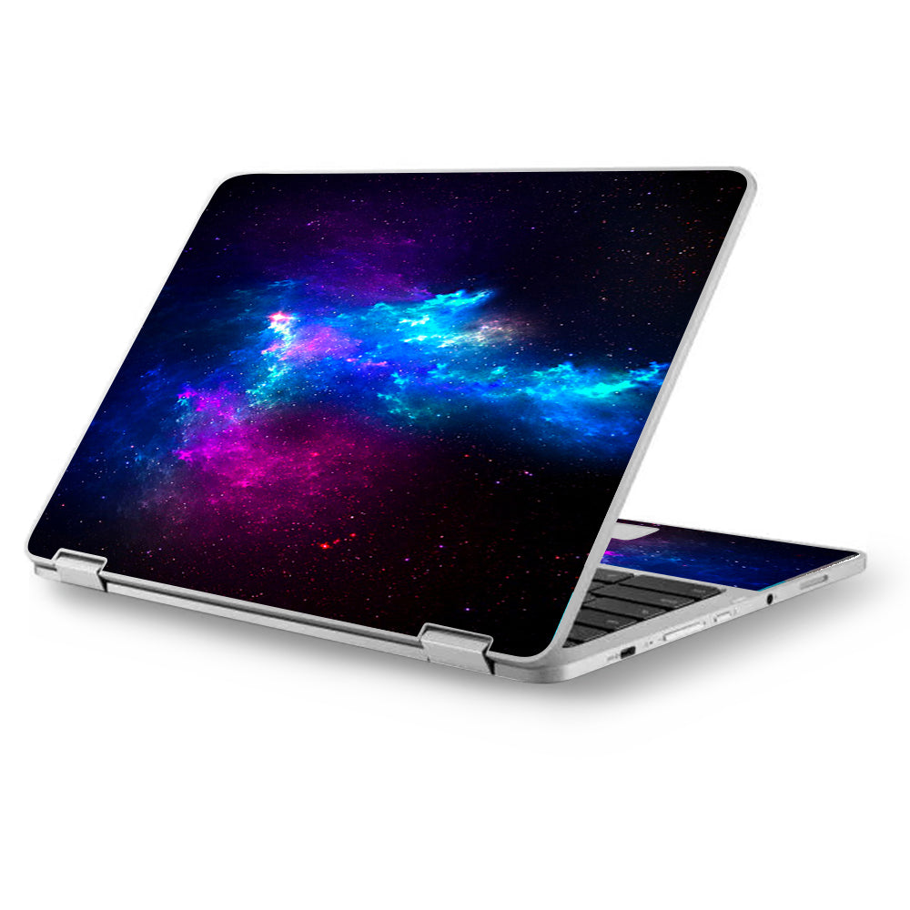  Galaxy Space Gasses  Asus Chromebook Flip 12.5" Skin