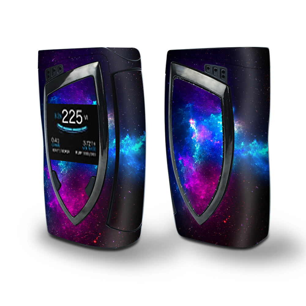 Skin Decal Vinyl Wrap for Smok Devilkin Kit 225w Vape (includes TFV12 Prince Tank Skins) skins cover/ Galaxy Space Gasses 