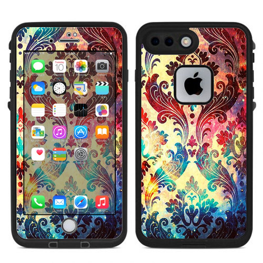  Galaxy Paisley Antique Lifeproof Fre iPhone 7 Plus or iPhone 8 Plus Skin