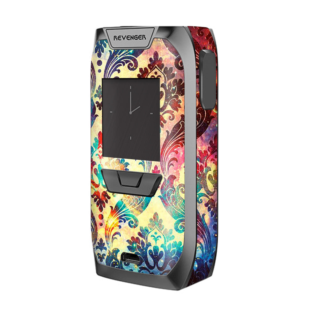  Galaxy Paisley Antique Vaporesso Revenger Skin