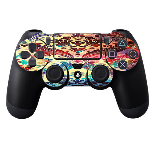  Galaxy Paisley Antique Sony Playstation PS4 Controller Skin