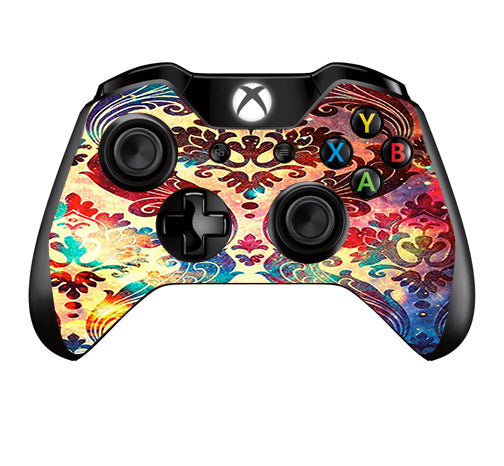  Galaxy Paisley Antique Microsoft Xbox One Controller Skin