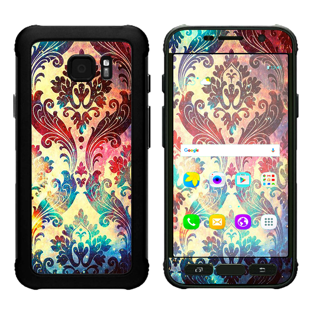 Galaxy Paisley Antique Samsung Galaxy S7 Active Skin