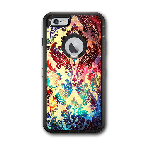 Galaxy Paisley Antique Otterbox Defender iPhone 6 PLUS Skin