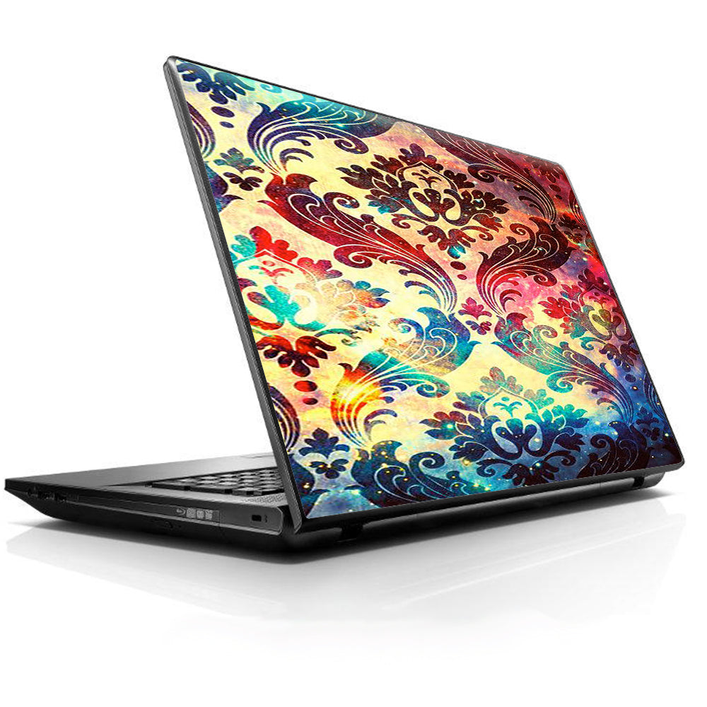  Galaxy Paisley Antique Universal 13 to 16 inch wide laptop Skin