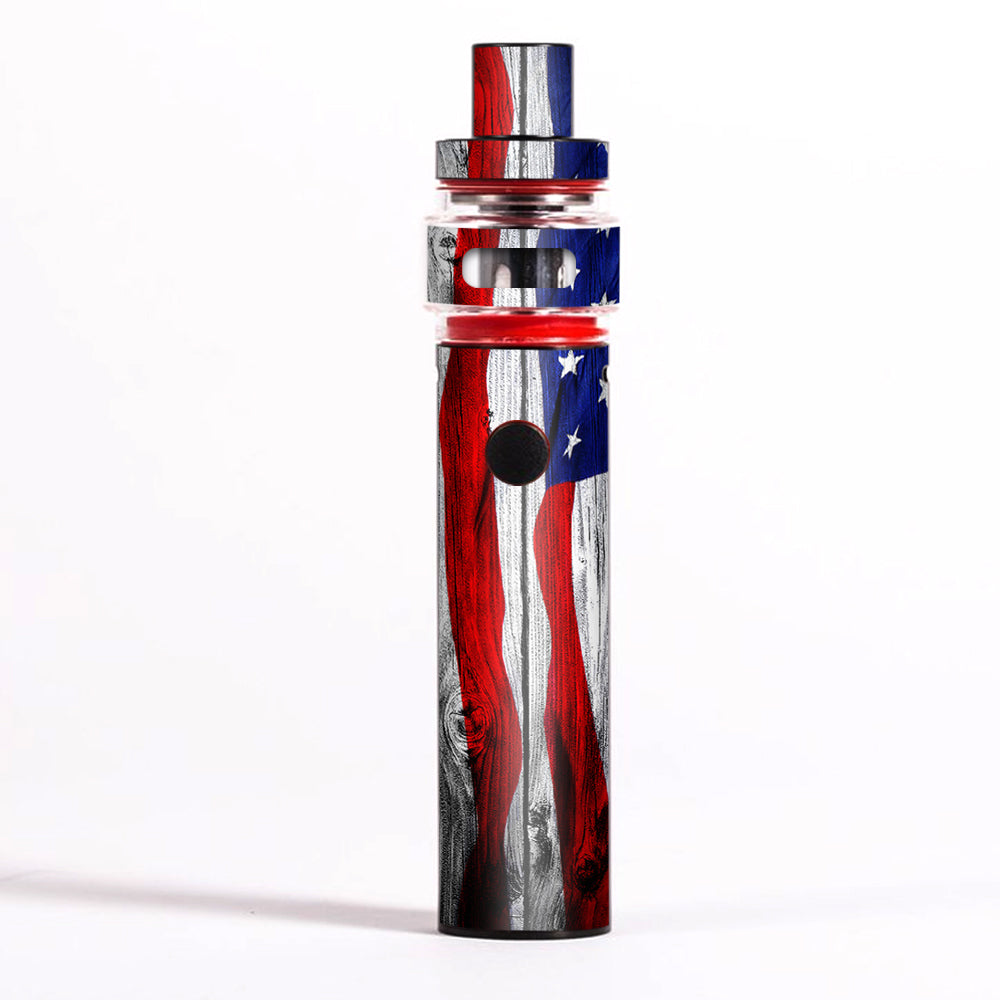  American Flag On Wood Smok Pen 22 Light Edition Skin