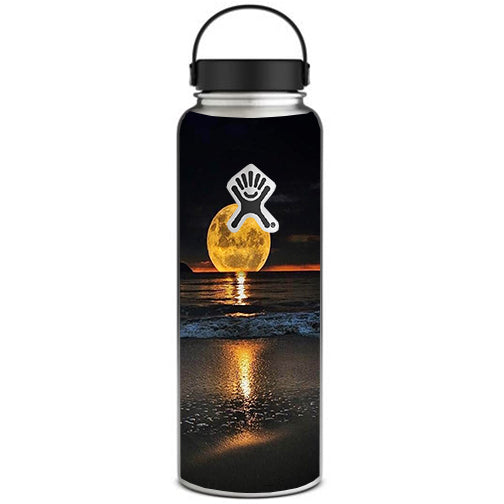  Full Moon And Sea Hydroflask 40oz Wide Mouth Skin