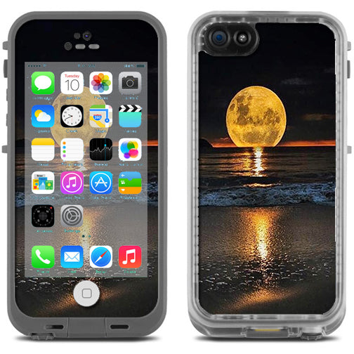  Full Moon And Sea Lifeproof Fre iPhone 5C Skin