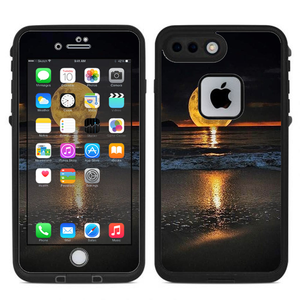  Full Moon And Sea Lifeproof Fre iPhone 7 Plus or iPhone 8 Plus Skin