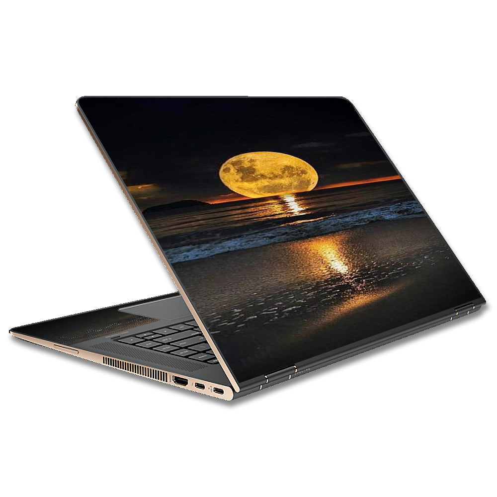  Full Moon And Sea HP Spectre x360 13t Skin