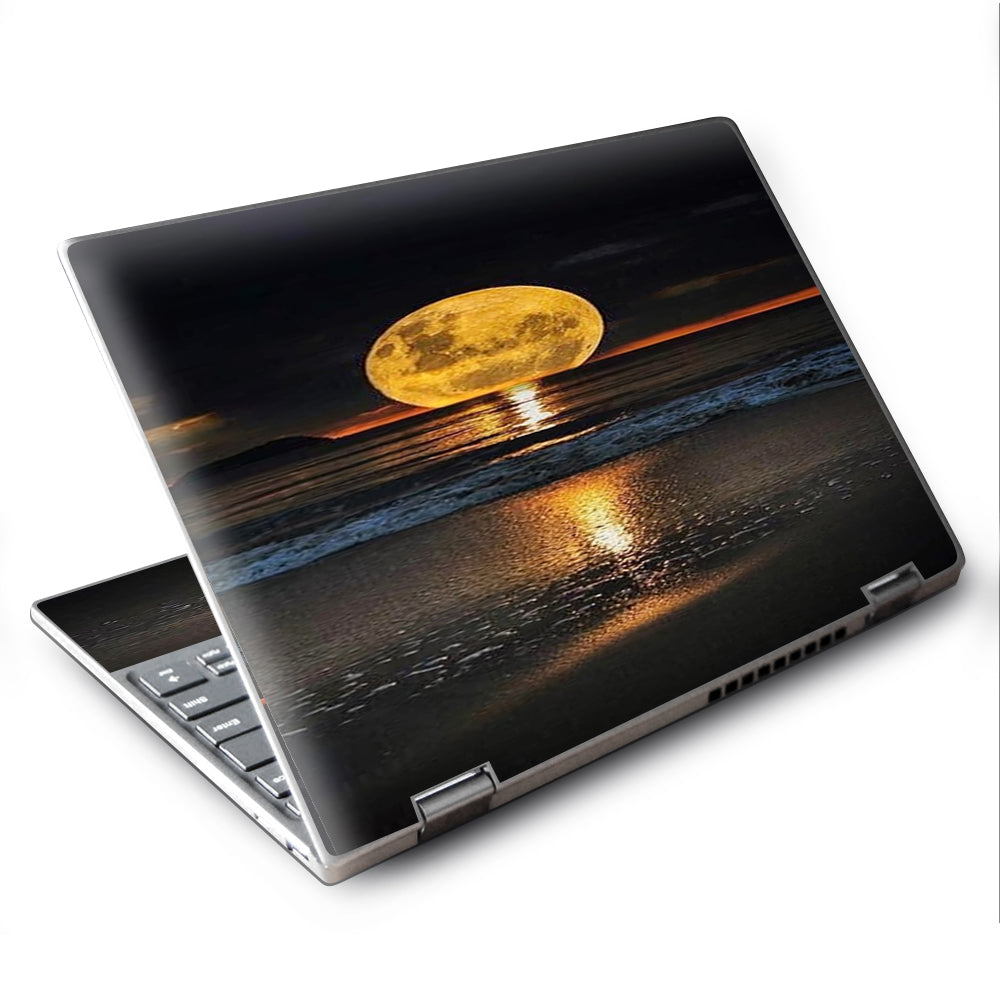  Full Moon And Sea Lenovo Yoga 710 11.6" Skin