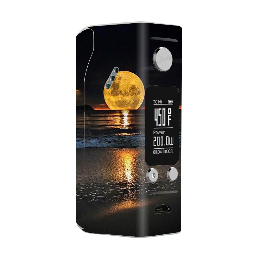  Full Moon And Sea Wismec Reuleaux RX200S Skin