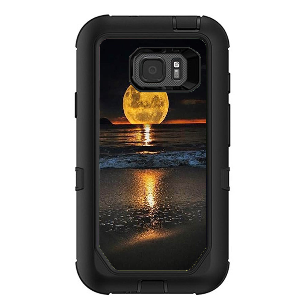  Full Moon And Sea Otterbox Defender Samsung Galaxy S7 Active Skin