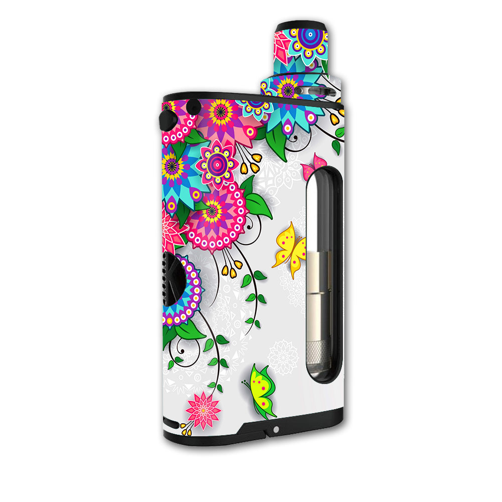  Flowers Colorful Design Kangertech Cupti Skin