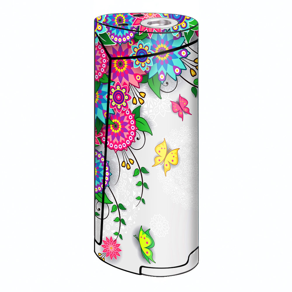  Flowers Colorful Design Smok Priv V8 60w Skin