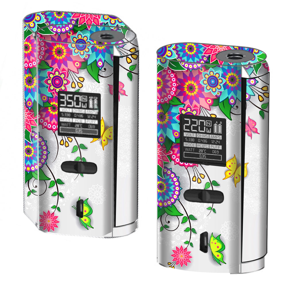  Flowers Colorful Design Smok GX2/4 350w Skin