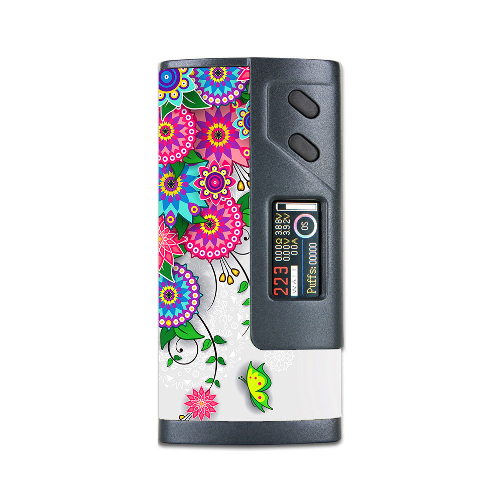  Flowers Colorful Design Sigelei 213W Plus Skin