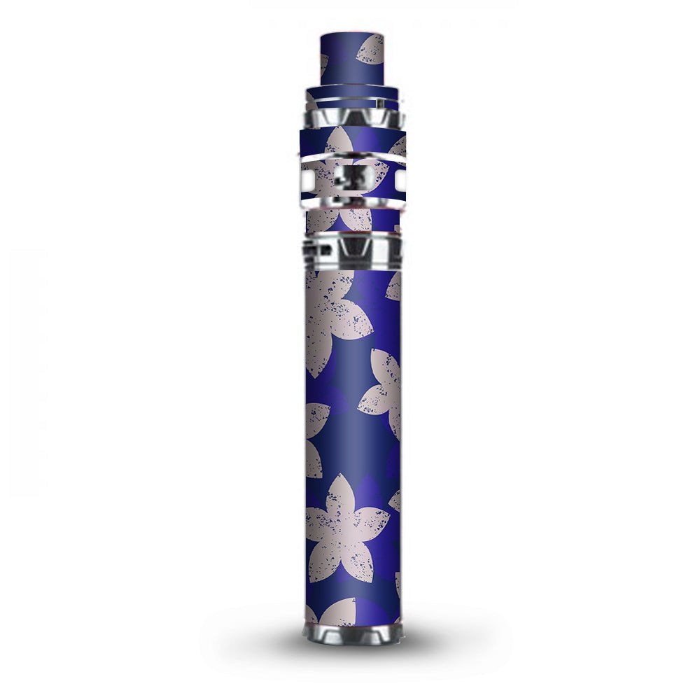  Flowered Blue Stick Prince TFV12 Smok Skin
