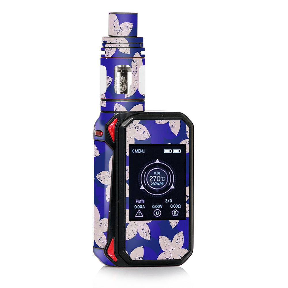  Flowered Blue Smok G-priv 2 Skin