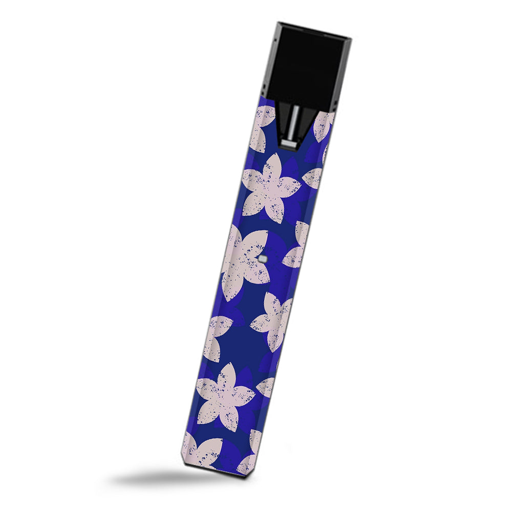  Flowered Blue Smok Fit Ultra Portable Skin