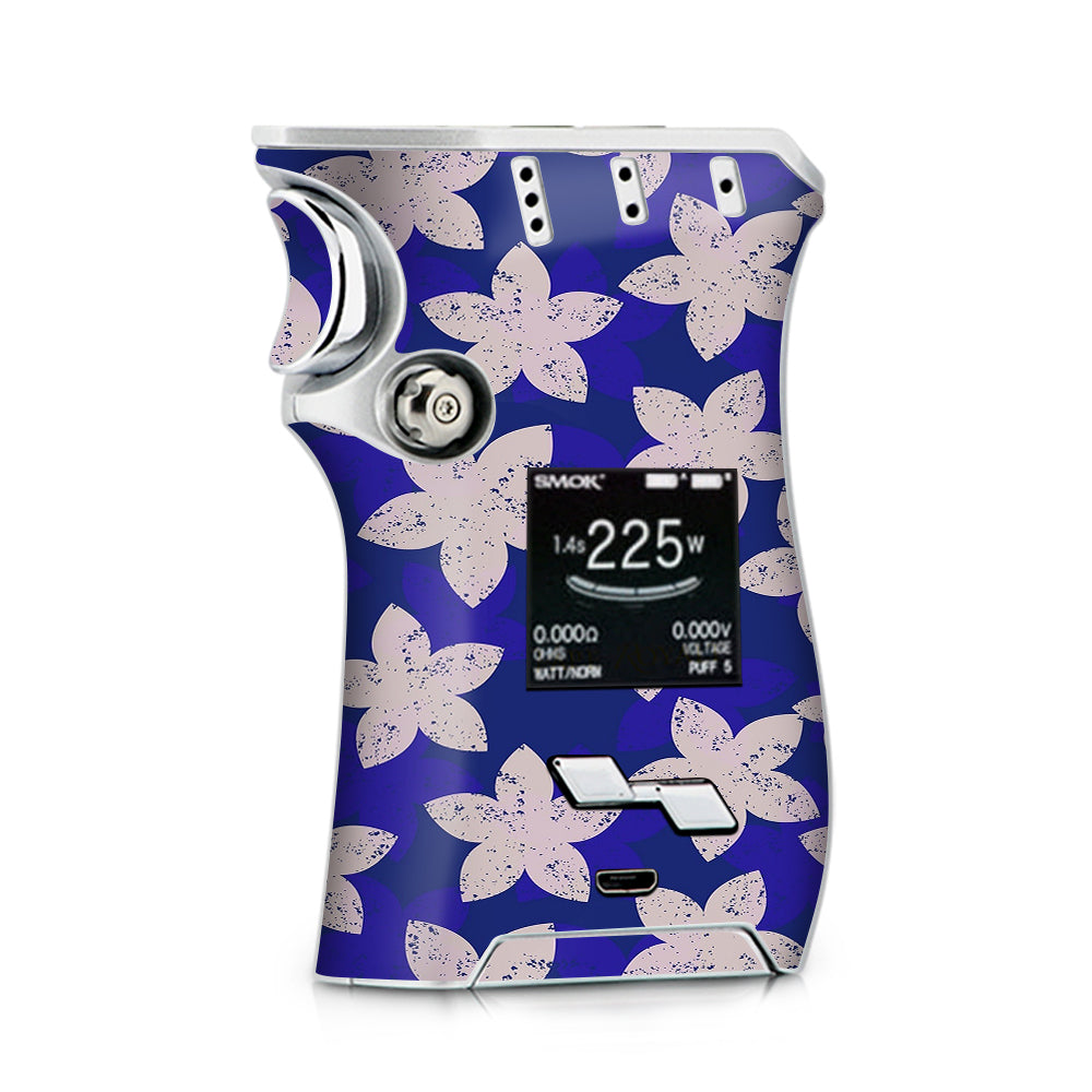  Flowered Blue Smok Mag kit Skin