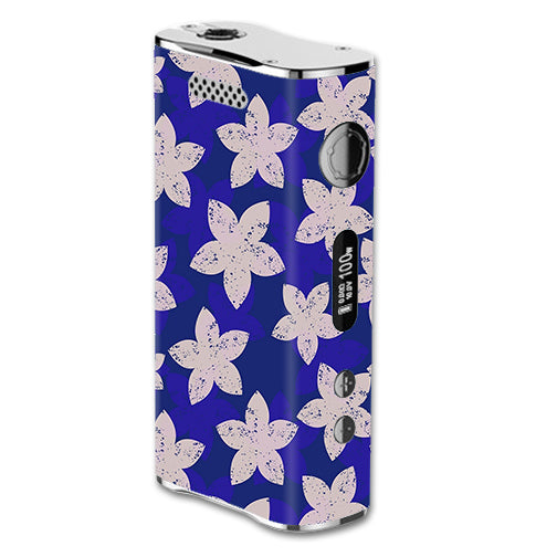  Flowered Blue eLeaf iStick 100W Skin