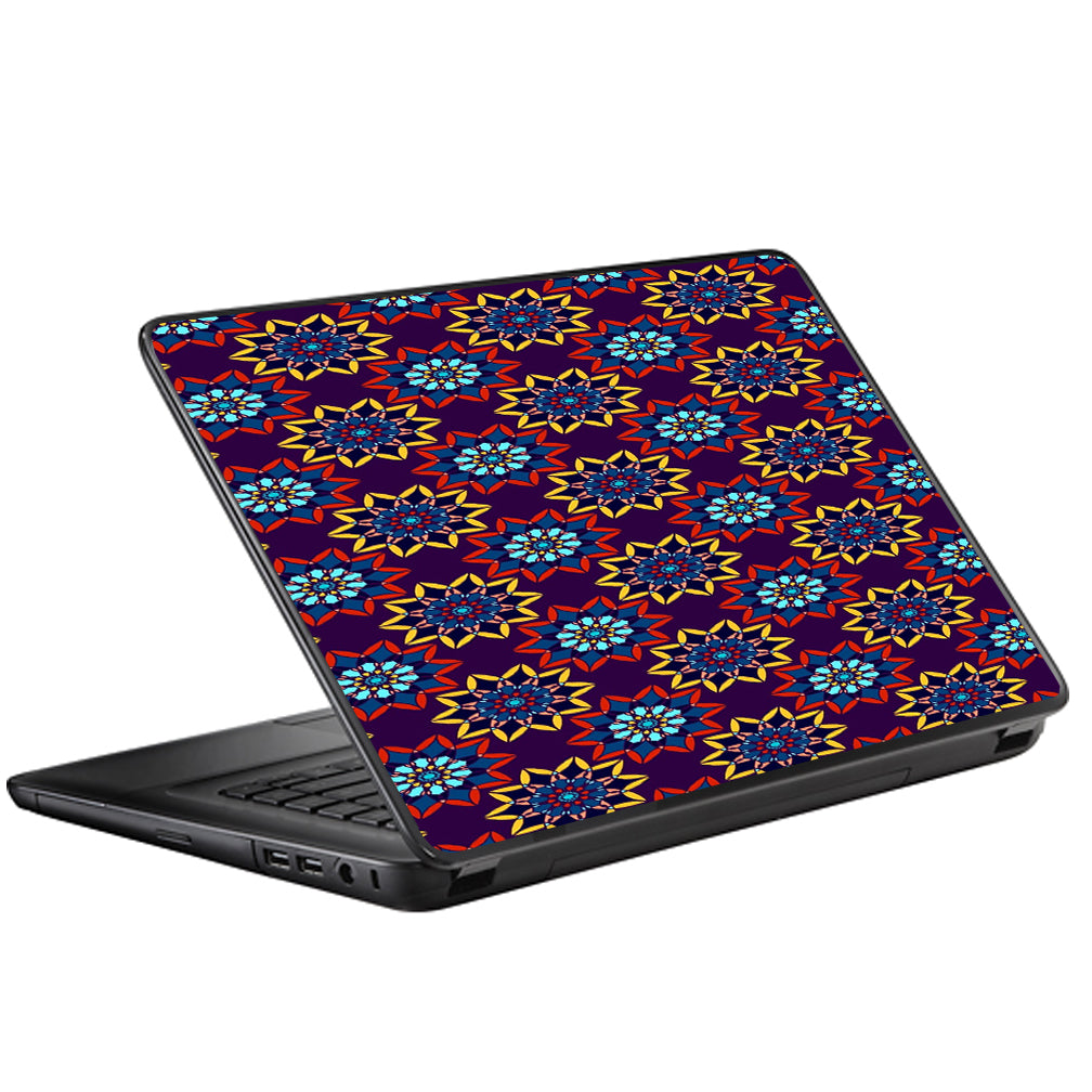  Flower Burst Pattern Universal 13 to 16 inch wide laptop Skin