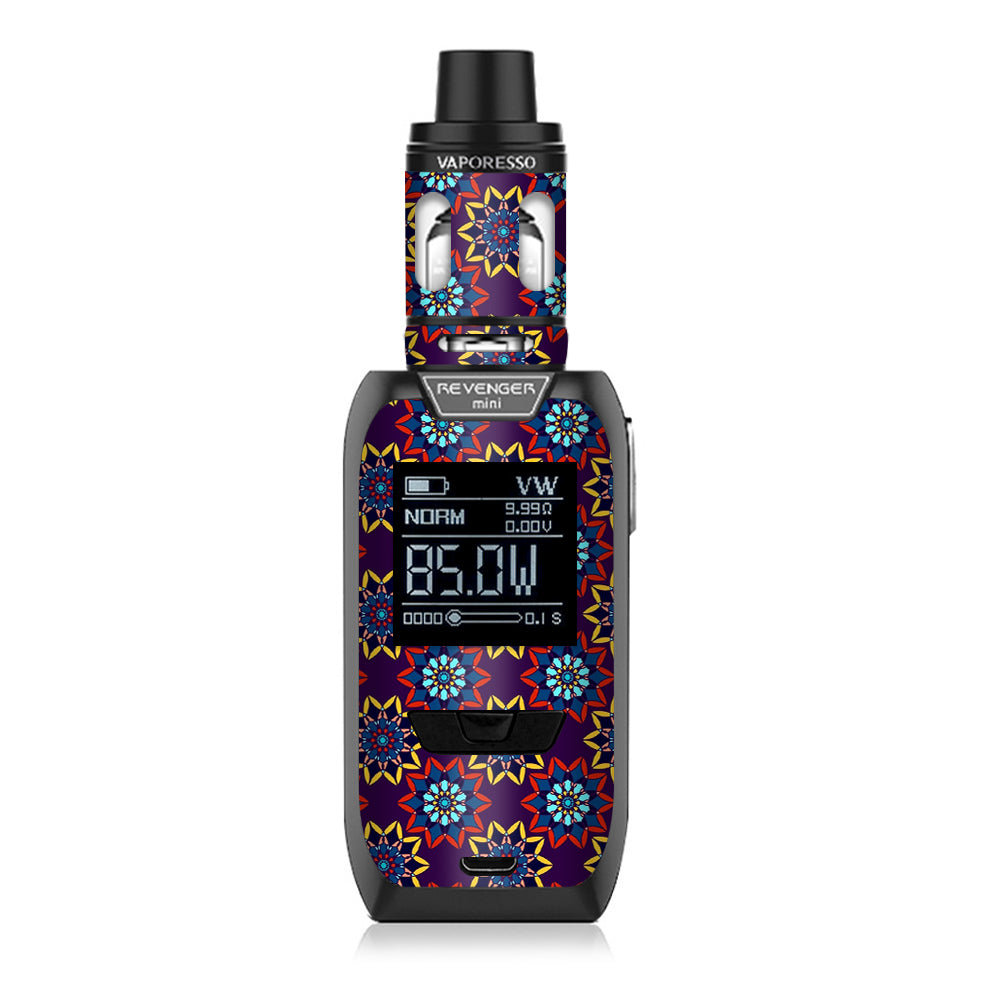 Flower Burst Pattern Vaporesso Revenger Mini 85w Skin